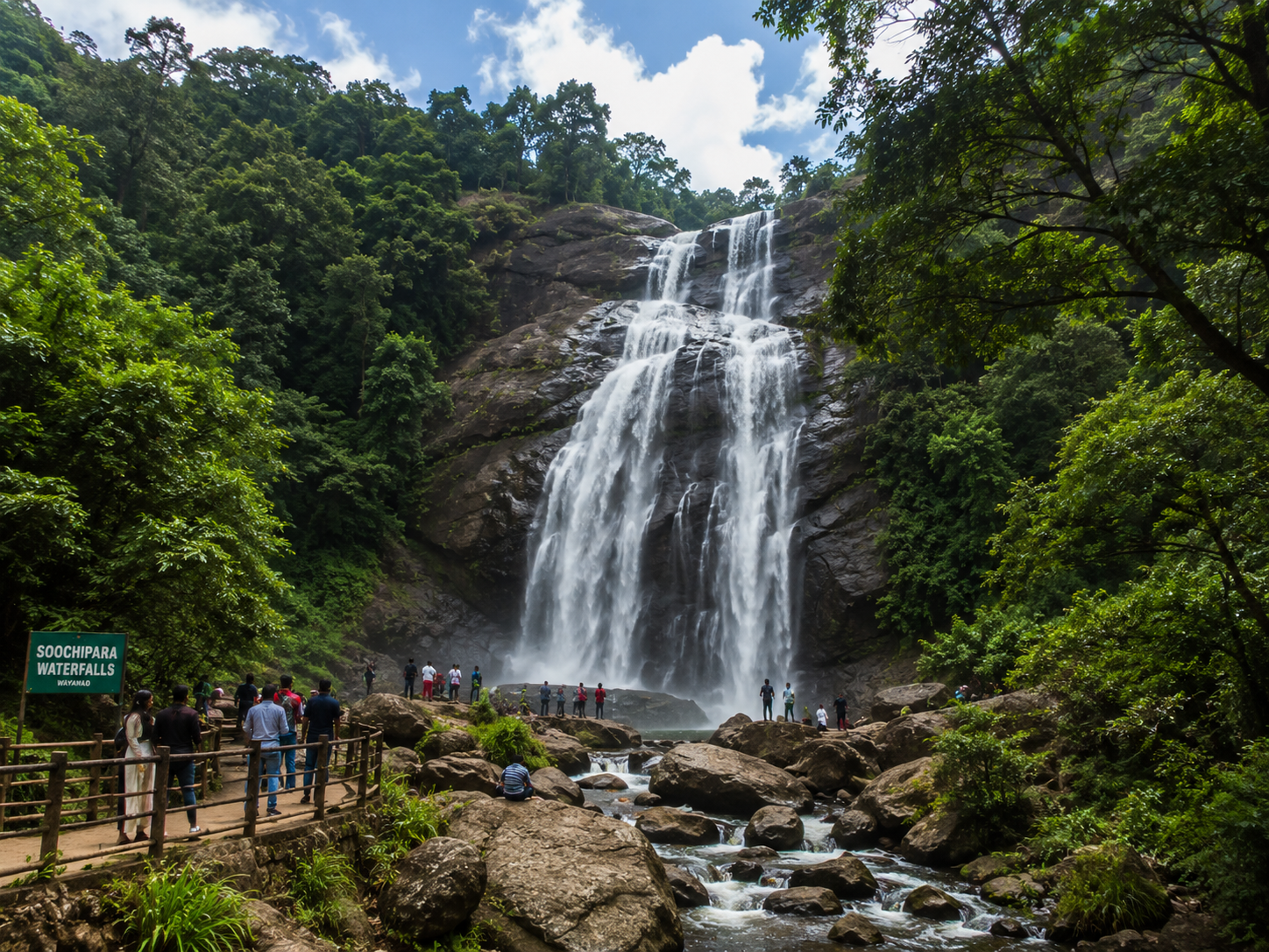 Soochipara Waterfalls